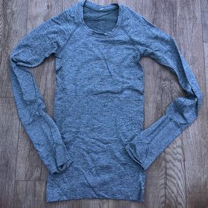 Grey swiftly tech long sleeve